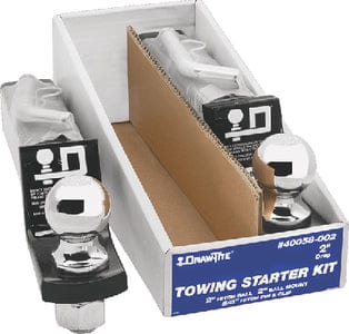 Draw-Tite 40058002 Trailer Hitch Ball Mount Starter Kit: 2/pk