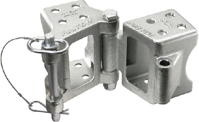 Fulton HDPB350101 9:000 lb Max Load 3" x 5" Tongue High Performance Bolt On Fold Away Hinge Kit
