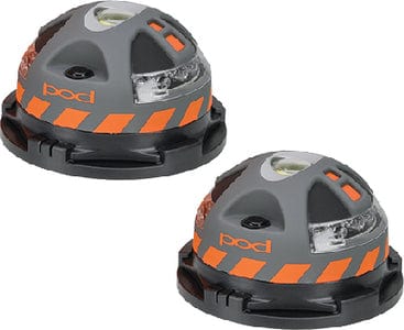 Reese PD110200 Pod Hazard Warning Lights: 2/pk