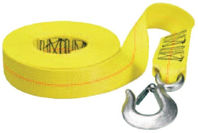 Fulton WS20HD0200 2" x 20' Heavy Duty Winch Strap and Hook: Bulk Pack