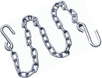 Trailer Chain w/Clip 51 X1/4