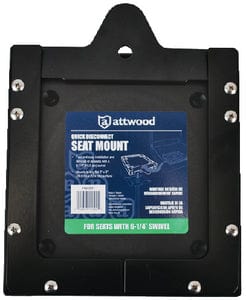 Attwood Quick Disconnect Seat Mount 6-1/4" Swivel