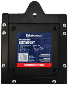 Attwood Quick Disconnect Seat Mount 7" Swivel