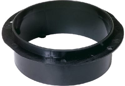 Attwood Twist On Hose Flange For 3" Hose: Black