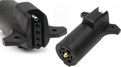 Attwood 7 to 5 Way Trailer Plug Adapter