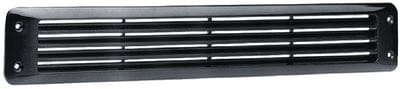 Attwood Louvered Vent Flush Mount-Black