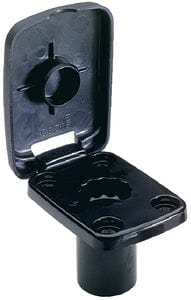 Attwood Rod Holder Flush Mount Black
