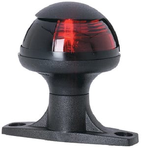 Attwood Pulsar Side Light: Raised Base: Red Lens