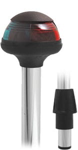 Bi-Color Stowaway Plug-in Pole