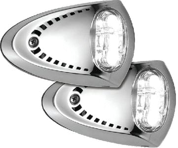 Attwood 6522SS7 Stainless LED Docking Lights: 2.8" x 4.5"