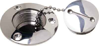 Attwood Deck Fill Replacement Cap For 66406: 66408: 66408C1:  Stainless Steel