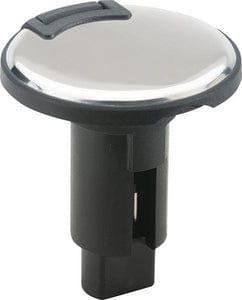 Attwood LightArmor&trade; Plug-In Base - Round Series: 2-Pin: 316 S.S.