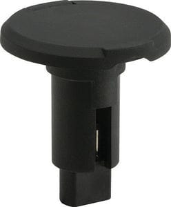 Attwood LightArmor&trade; Plug-In Base - Round Series: 3-Pin: Black