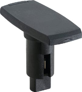 Attwood LightArmor&trade; Plug-In Base - Rectangle Series: 3-Pin: Black