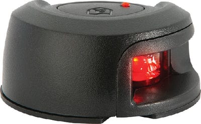 Attwood LightArmor LED Deck Mount Side Light: Black: Port Side