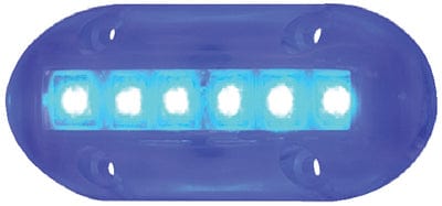 T-H Marine High Intensity LED Underwater Lights: 6 Blue LEDs