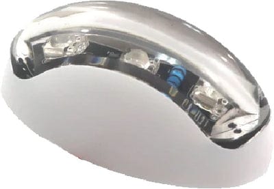 TH Marine LED71000DP Oval Courtesy Light: White w/White LEDs
