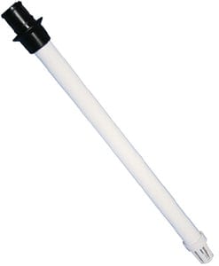 T-H Marine Push In Overflow Drain Tube Straight Fits All T-H 1-1/2" Thru Hulls:  18" L With Screen