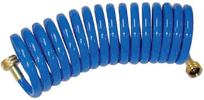 T-H Marine Coiled Washed Down Hose With Straight Nozzle