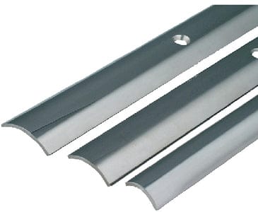 Taco S114511P12 3/4" x 12' SS Hollow Back Rub Rail