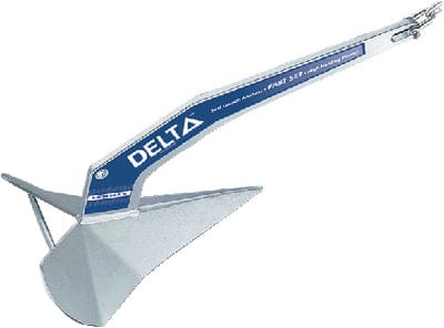 Delta Fast-Set Anchor: Galvanized: 9 Lbs.