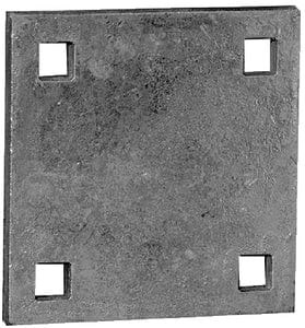 Tie Down Engineering Dock Hardware - 5" x 5" Back Up Plate: Commercial Grade