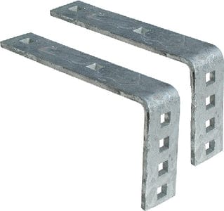 Tie Down Engineering 81231 Galvanized Fender Brackets: 1 pr.