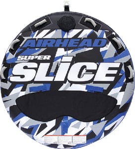 Kwik-Tek Airhead AHSSL32 Inflatable 3 Person Rider Blue Super Slice<sup>&reg;</sup> Deck Tube