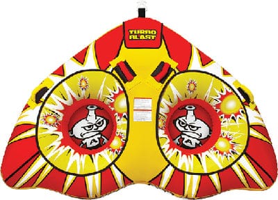 Airhead Turbo Blast 2 Inflatable Double Rider Towable