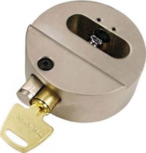 Trimax THPXL "Hockey Puck" Internal Shackle RV Door Lock