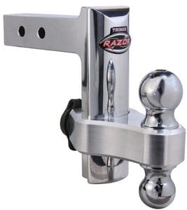 Trimax Adjustable Aluminum RV Trailer Hitch with Lock