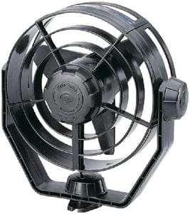 Hella 12V Two Speed "Turbo" Fan: Black