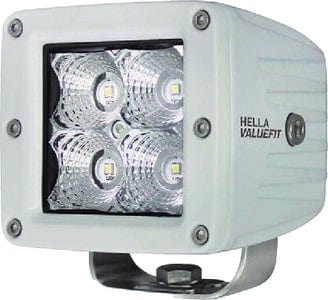 Hella 357204041 Valuefit Cube 4 LED Spot Light Kit: White