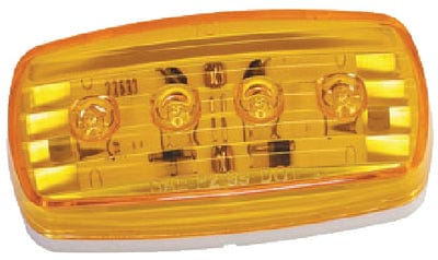 Wesbar 58 Series LED Side Marker Clearance Light: Amber