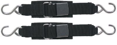 BoatBuckle F12065 Stainless Steel Kwik-Lok Transom Tie-Downs: 2" x 2': 2/pk: 12 packs/case