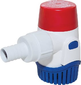 Rule Submersible Bilge Pump: 1100 GPH: 24V