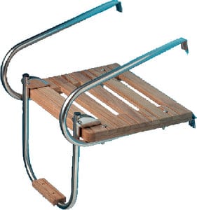 Whitecap I/O Teak Swim Platform w/Ladder