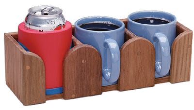 Whitecap Teak Three Mug Rack