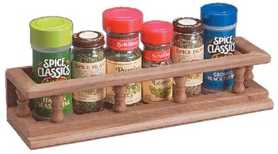 Whitecap Teak Spice Rack: 14"