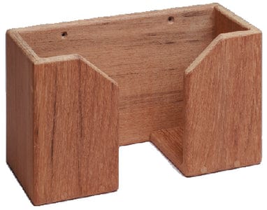 Whitecap Teak Binocular Holder: 7-1/2"