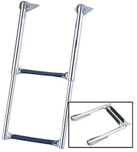 Garelick EEz-In Over Platform Telescoping Ladder: 2-Step