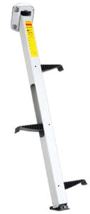 Garelick 3 Step Compact EEz-In II Transom Ladder Anodized Aluminum