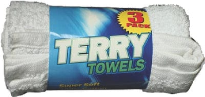 Swobbit SW56100 Terry Towel: 16" x 14": 3/pk