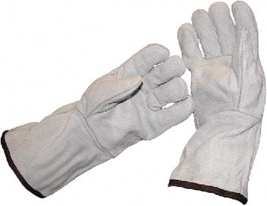 Long Cuff Leather Safety Gloves