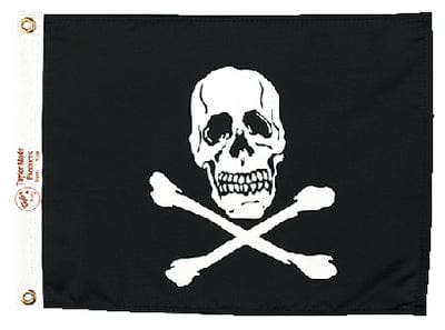12" x 18" Jolly Roger Flag