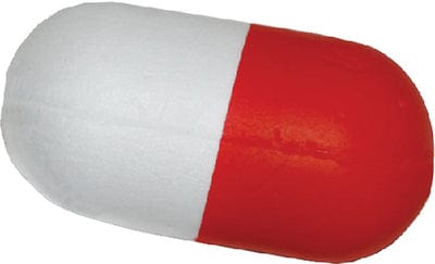Taylor 376 DockPro&trade; Rope Float: Red/White: 12/case