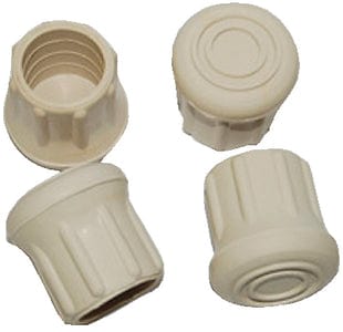 Taylor Rubber Chair Tips - White (4 Per Pack)