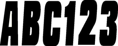 Hardline Series 350 Registration Kit: Solid Color Font (Includes 4 Sets of 3" A-Z: 0-9)