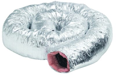 R4.2 Insulated Flexible Ducting: 4" x 25'