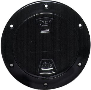 Beckson Screw Out Deck Plate With Standard Trim Ring: Smooth Center
